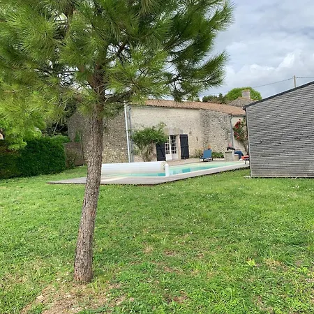 Сasa de vacaciones Magnolia, Charmante Maison Piscine Proche Estuaire Barzan